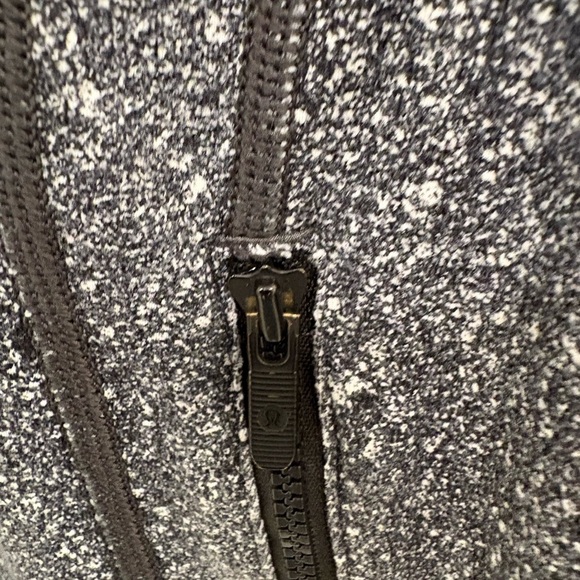 Lululemon Define Jacket Luminesce Splatter White Black Size 4 - Picture 6 of 16